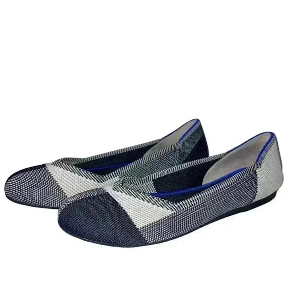 NEW Rothy's Captoe Black Flats New - Picture 2 of 8